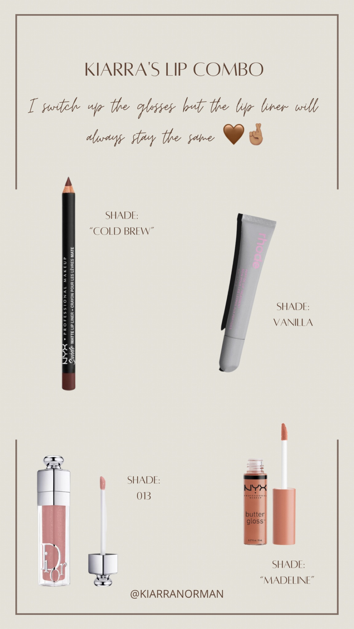 My favorite lip combo that I always wear 🤎 

#LTKbeauty