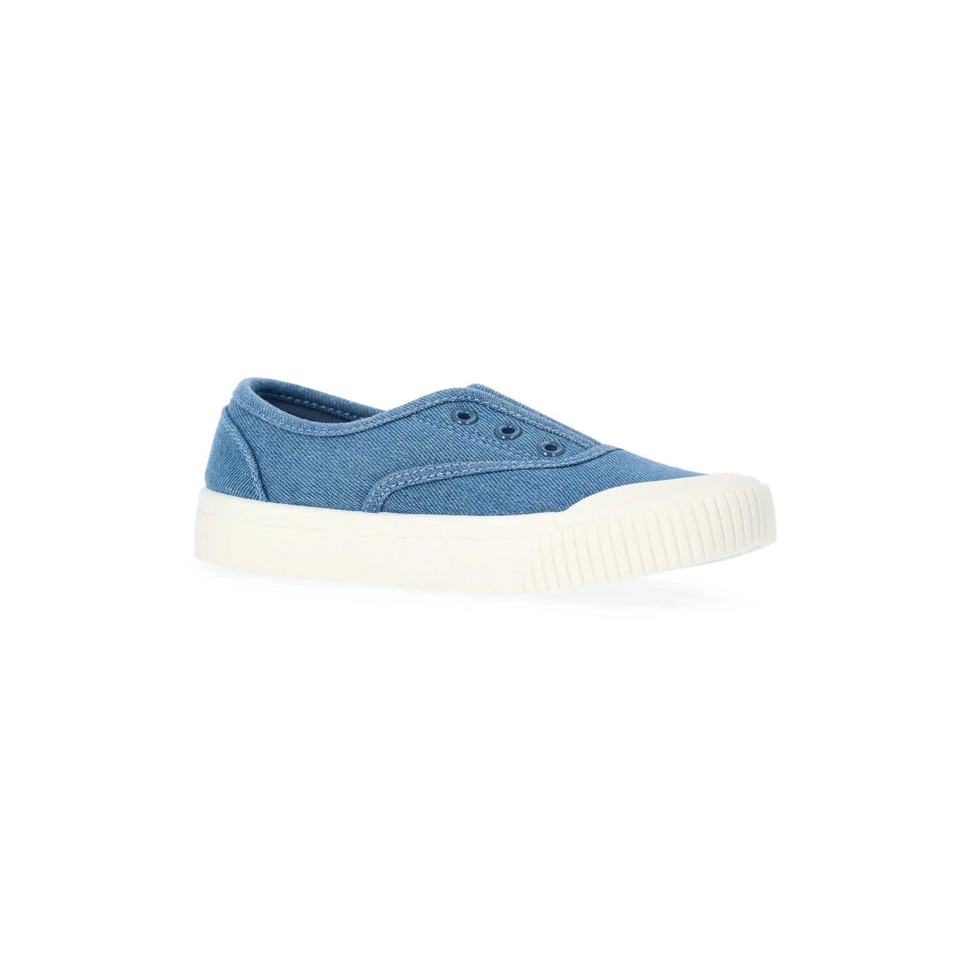 Wonder Nation Girls Casual Plimsole Sneakers | Walmart (US)