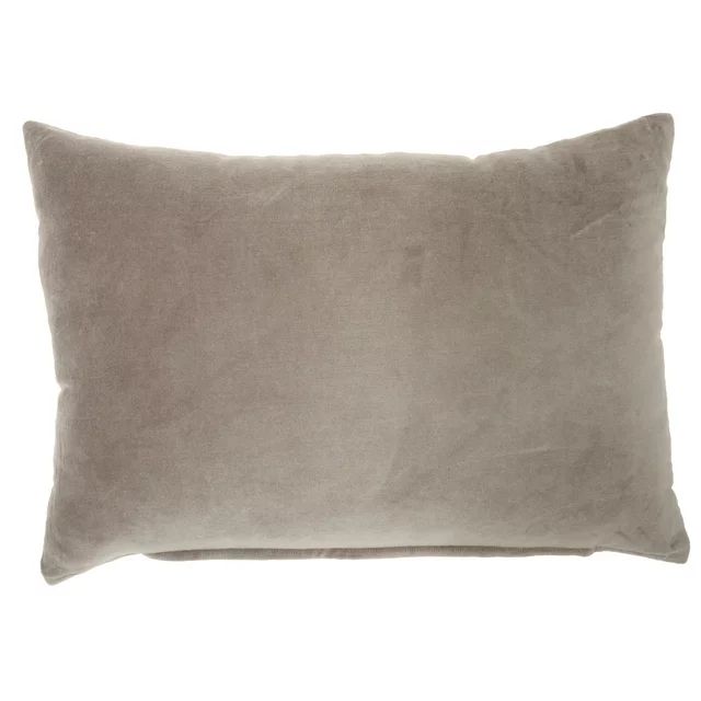 Nourison Life Styles Taupe Decorative Throw Pillow , 14"X20" | Walmart (US)