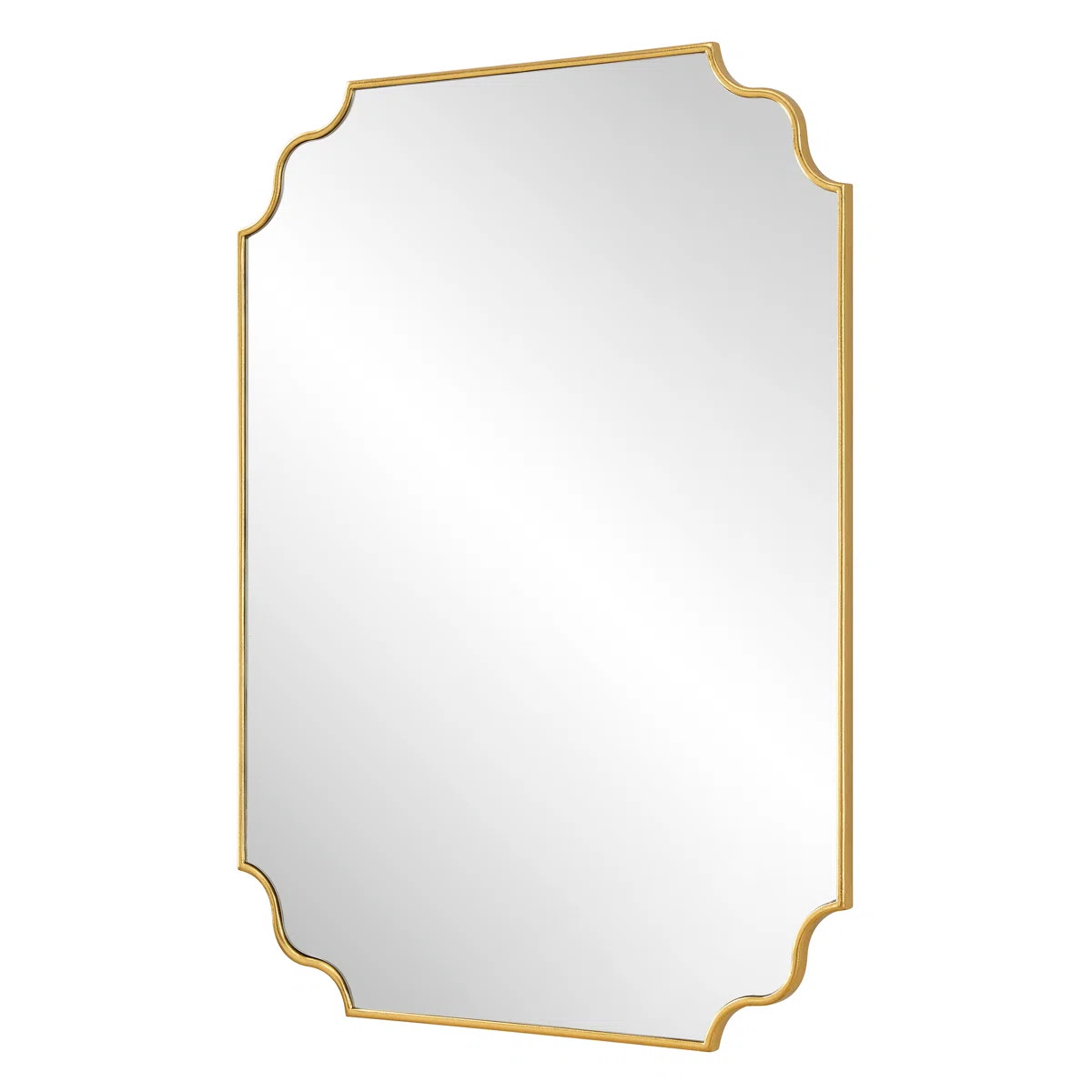 Mercer41 Hajdar Gold Vanity Mirror | Wayfair North America