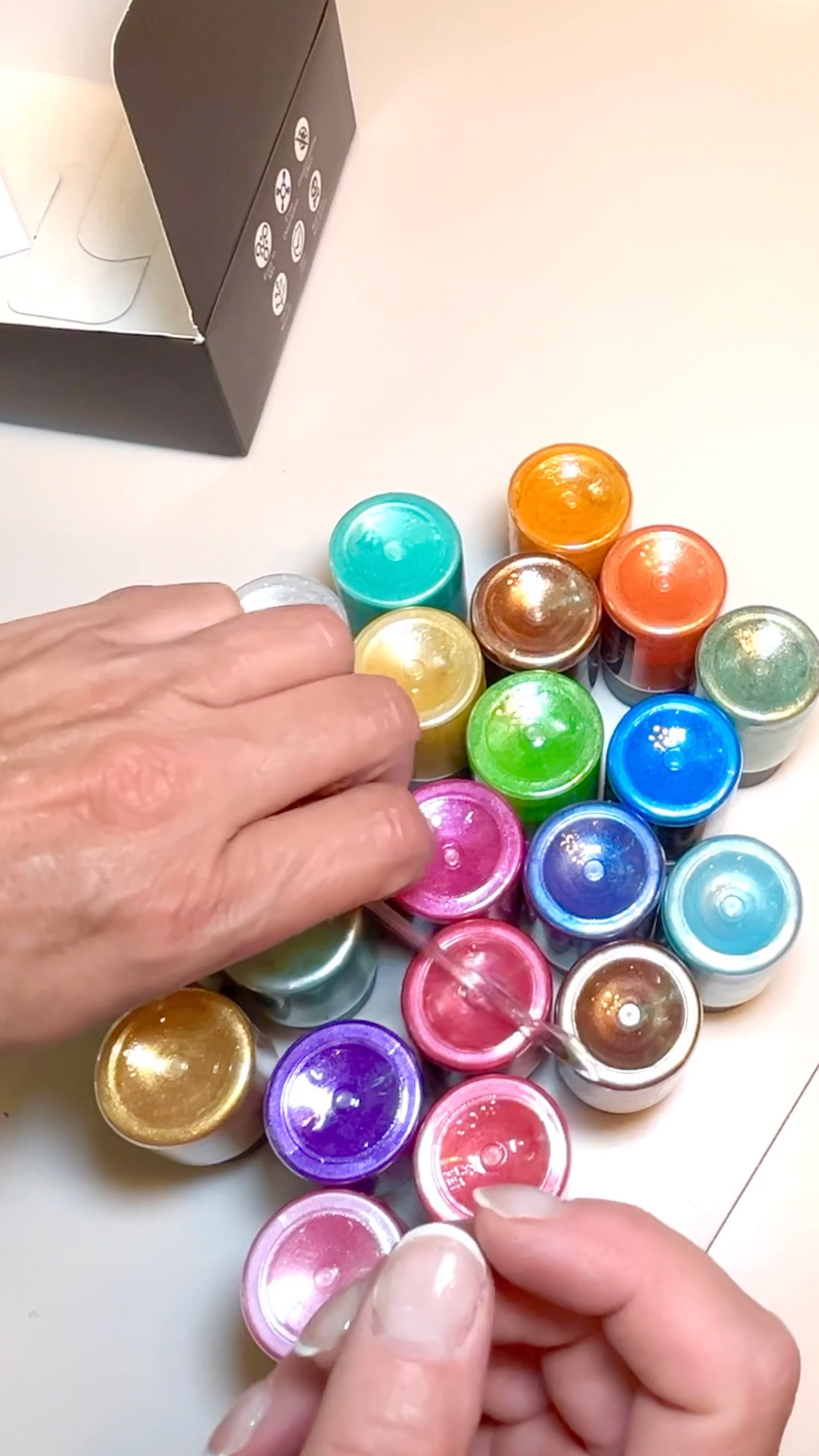 Sparkle alert! Every crafter’s dream has arrived 🏁 — this 24-color mica pigment powder set is a total stunner (and yes, it’s actually non-toxic).
Who knew that one little scoop could transform your DIY resin art, soap making, candle making, slime, bath bombs, nail polish, lip gloss, and other crafting projects into shimmering masterpieces? ✨ I’ve been letting mine wander into all my DIY crafts and it plays nice with everything. Talk about versatile art supplies and craft must-haves!
The best part? A little goes a long way, which makes it one of those affordable Amazon craft finds that feels like a total win. 🙌
So if you’re shopping for resin pigments, mica powders for crafts, DIY art supplies, or unique handmade gift ideas, this set is a one-stop shop. Snag it, stash it, and start creating—your inner artist will thank you. 🎨 

 #LTKHome #LTKBeauty #LTKFamily