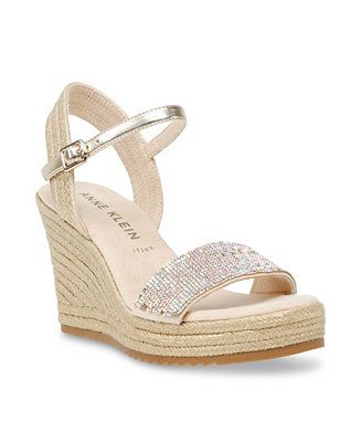 Anne Klein Women's Wella Wedge Sandals & Reviews - Sandals - Shoes - Macy's | Macys (US)