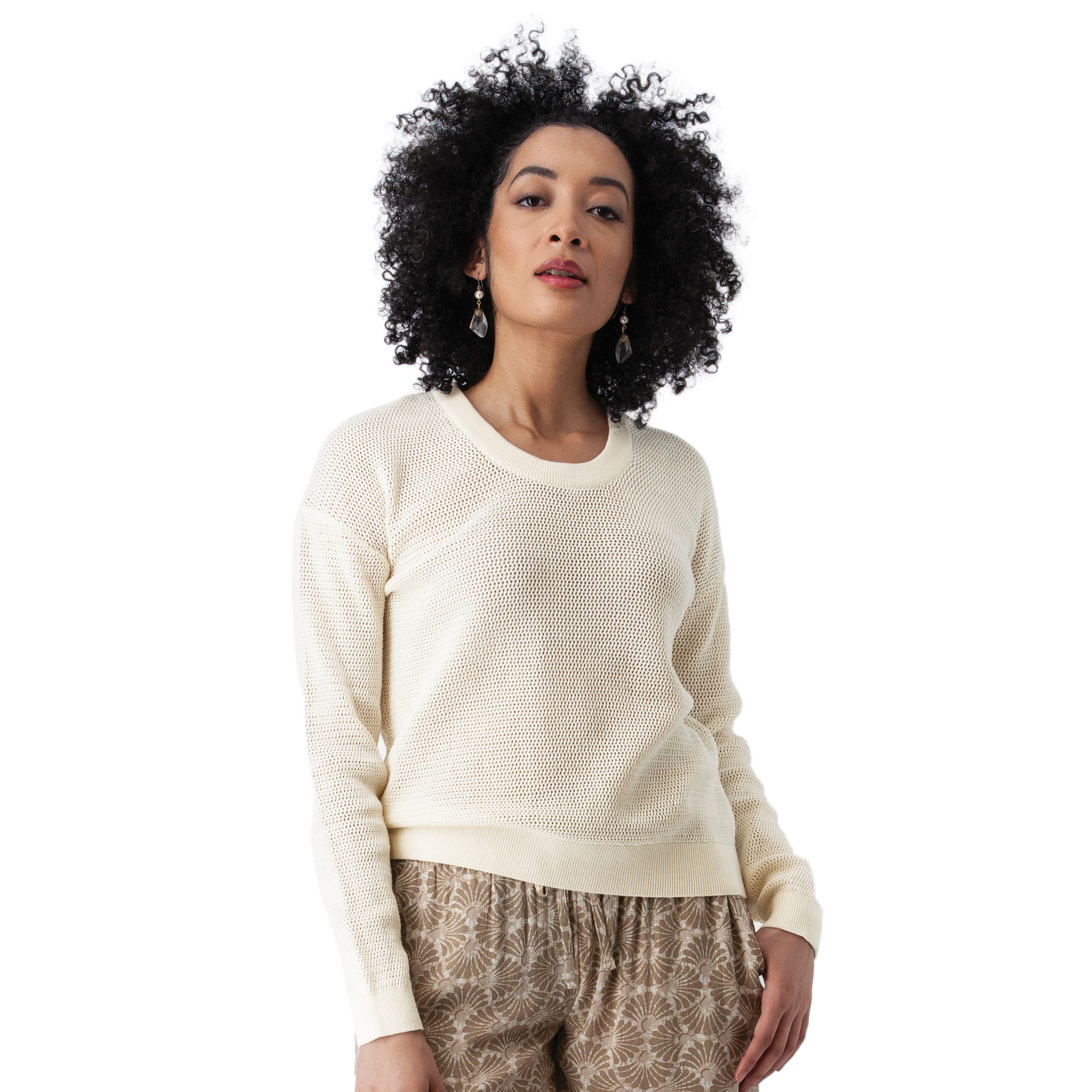 Summer Breeze Open Knit Sweater | Aventura Clothing