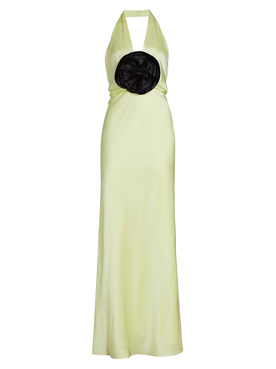 Grayson Rose Silk Charmeuse Halter Gown | Saks Fifth Avenue