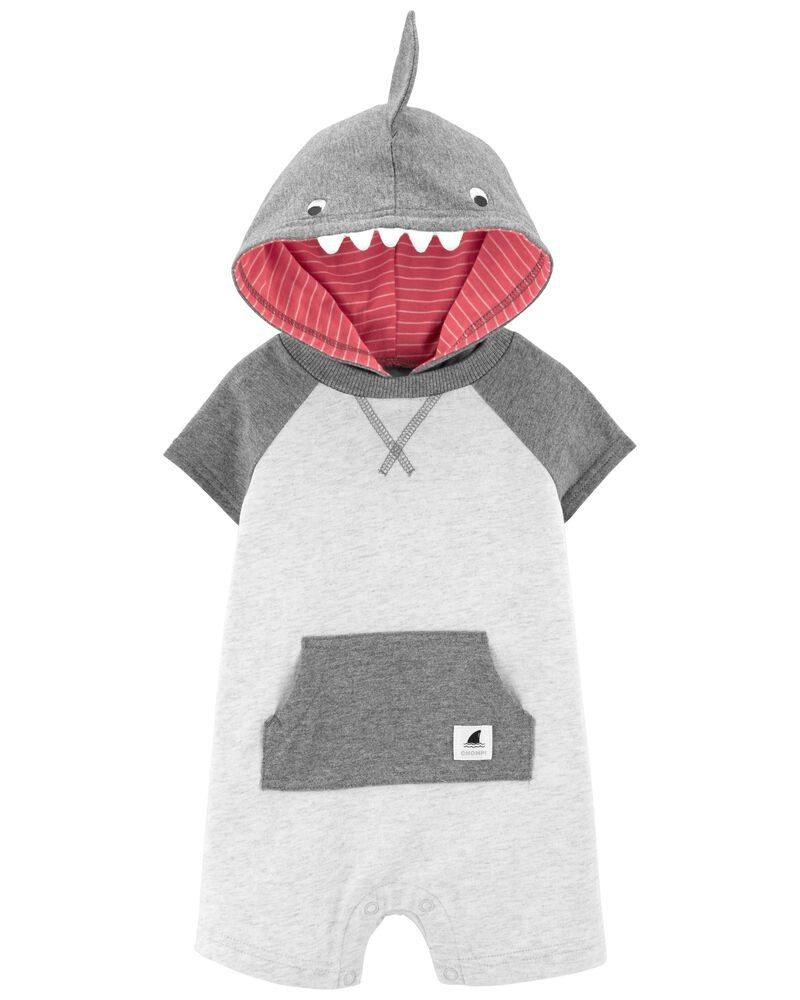 Hooded Shark Romper | Carter's