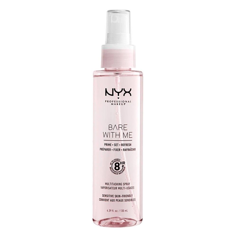 NYX Professional Makeup Bare with Me Prime Set Refresh Spray - 4.39 fl oz | Target