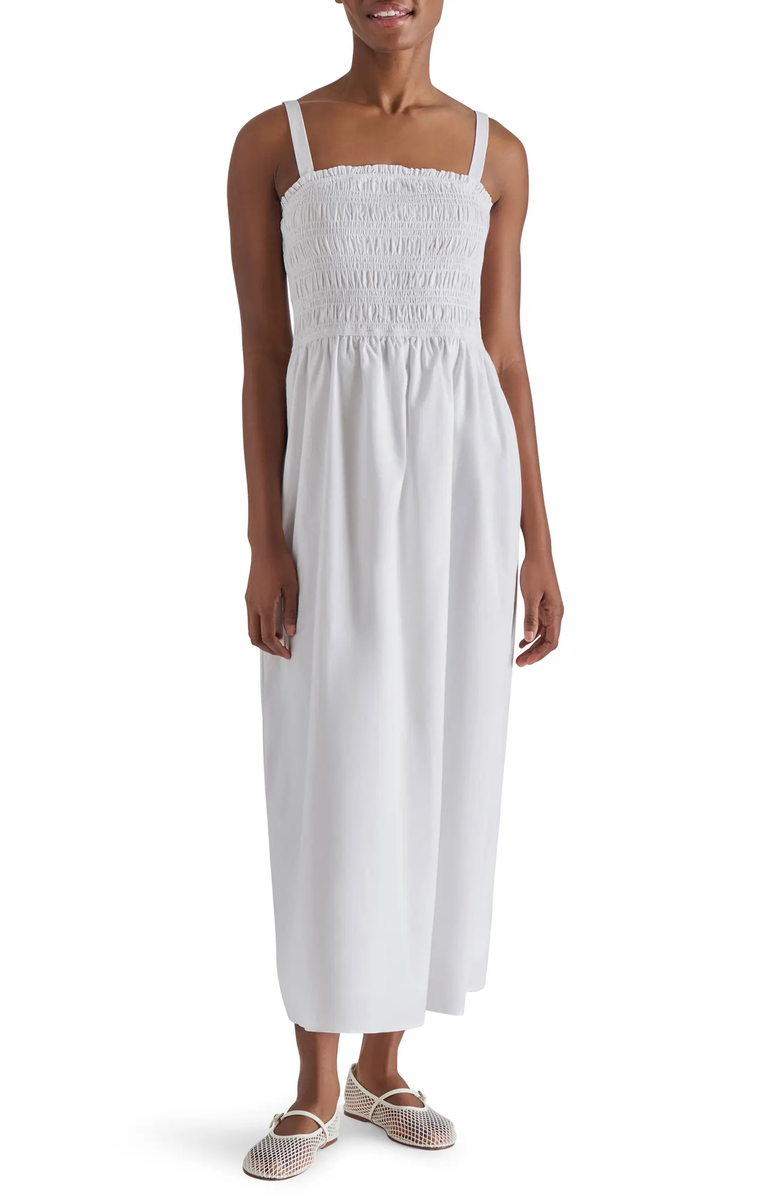 Steve Madden Adriana Smocked Maxi Dress | Nordstrom | Nordstrom