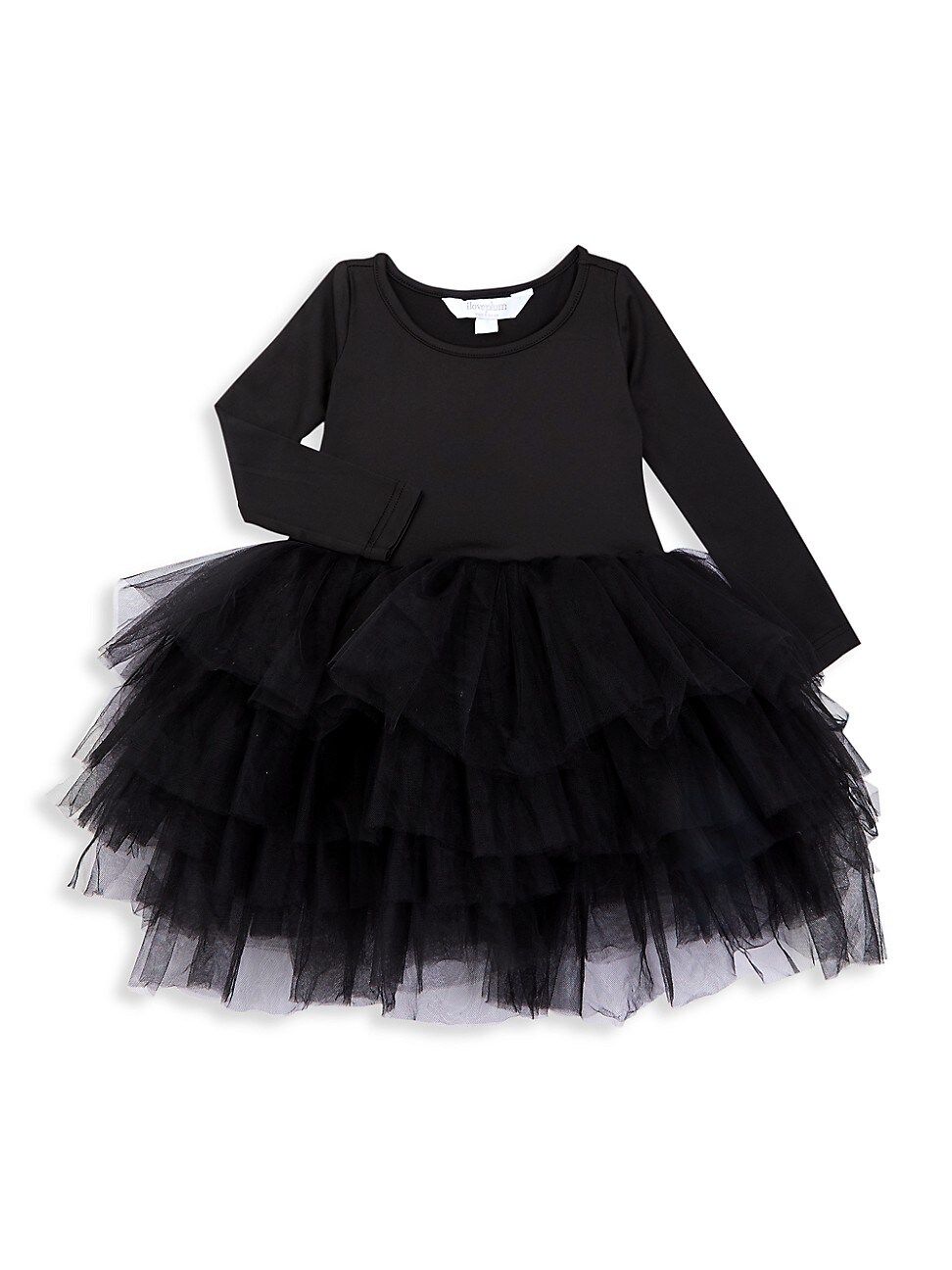 I Love Plum Baby's, Little Girl's & Girl's B.F.F. Tutu Dress - Black - Size 4 | Saks Fifth Avenue