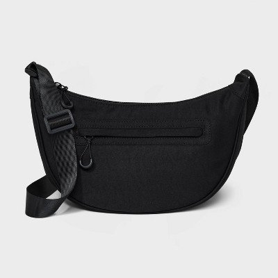 Half Moon Crossbody Bag - Wild Fable™ Black | Target