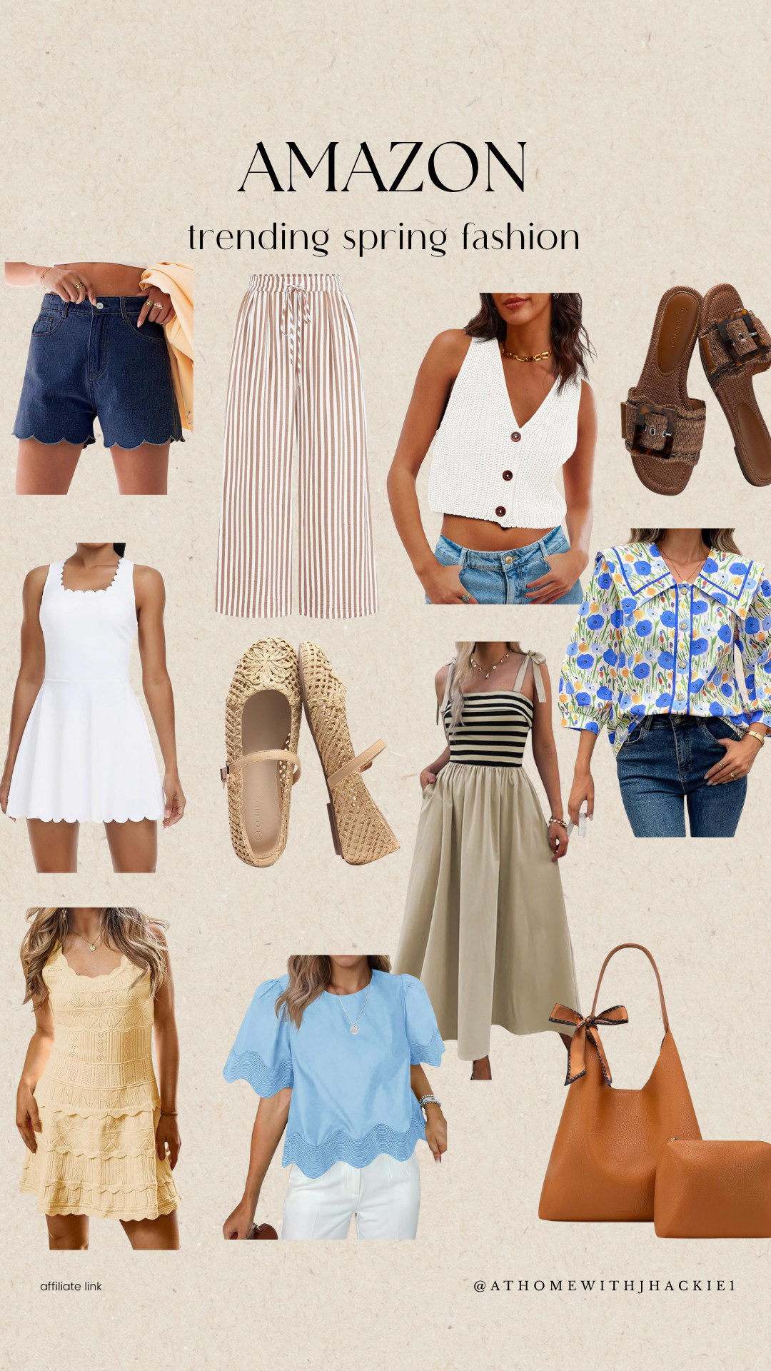 Amazon spring outfits, amazon fashion finds, spring outfits women 2026, neutral spring style, casual spring outfits, amazon dresses women, striped skirt outfit, summer sandals amazon, woven wedges, white summer dress, denim shorts outfit, everyday spring style, affordable fashion finds, capsule wardrobe spring, amazon clothing haul, chic casual outfits women 

 

#LTKSeasonal #LTKBeauty