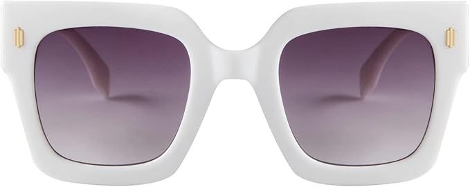 ADE WU Vintage Oversized Square Sunglasses for Women,Retro Luxury Designer Sun Glasses Shades UV4... | Amazon (US)