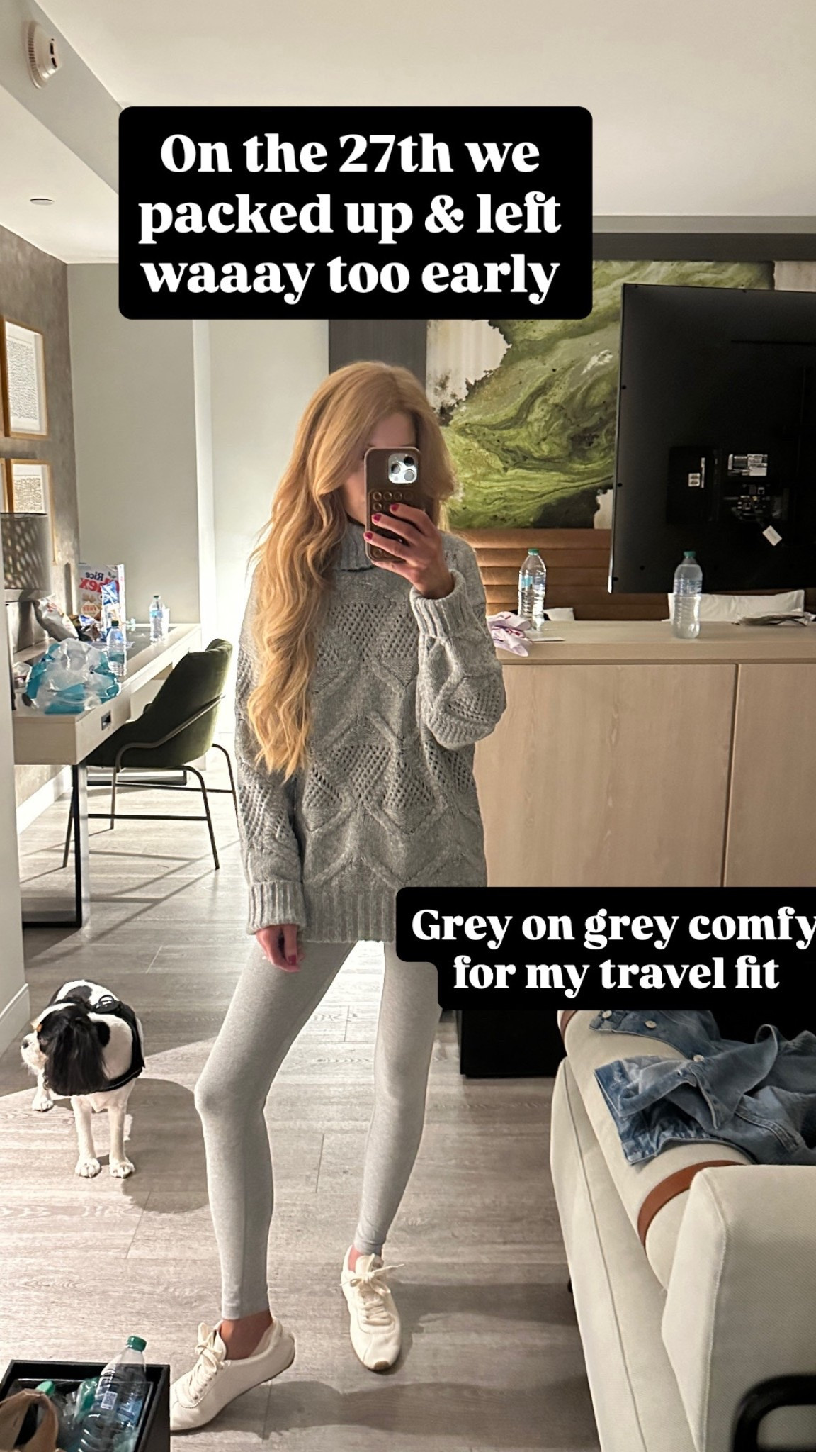 Grey oversized sweater grey leggings xs in both


#LTKFindsUnder100 #LTKootd #LTKTravel