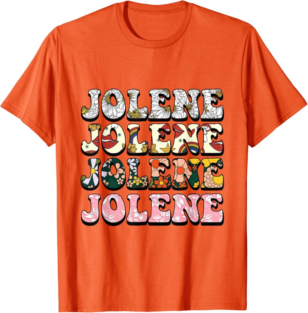 jolene Vintage Personalized name I Love jolene T-Shirt | Amazon (US)