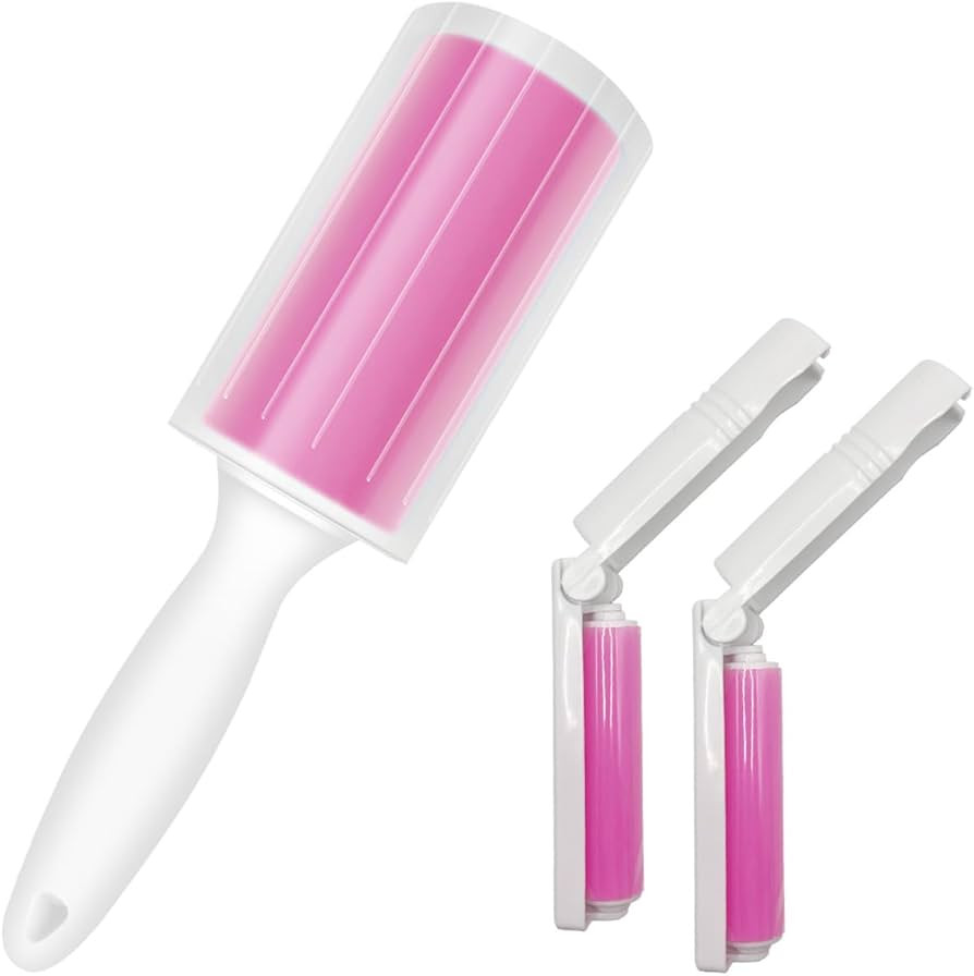Washable Gel Lint Roller 3 Pack, Reusable Sticky Lint Roller Portable Pet Hair Remover Cleaner fo... | Amazon (US)