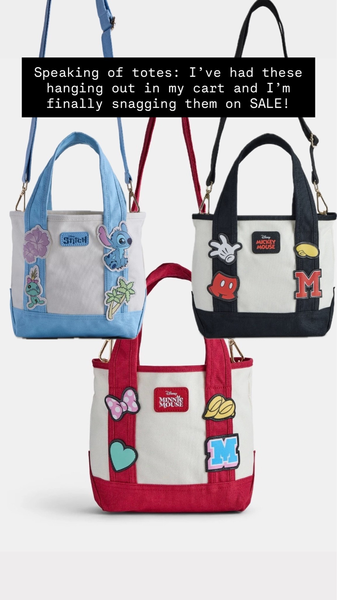The cutest Disney patch canvas totes are on major sale

#LTKmomlife #LTKTravel #LTKKids