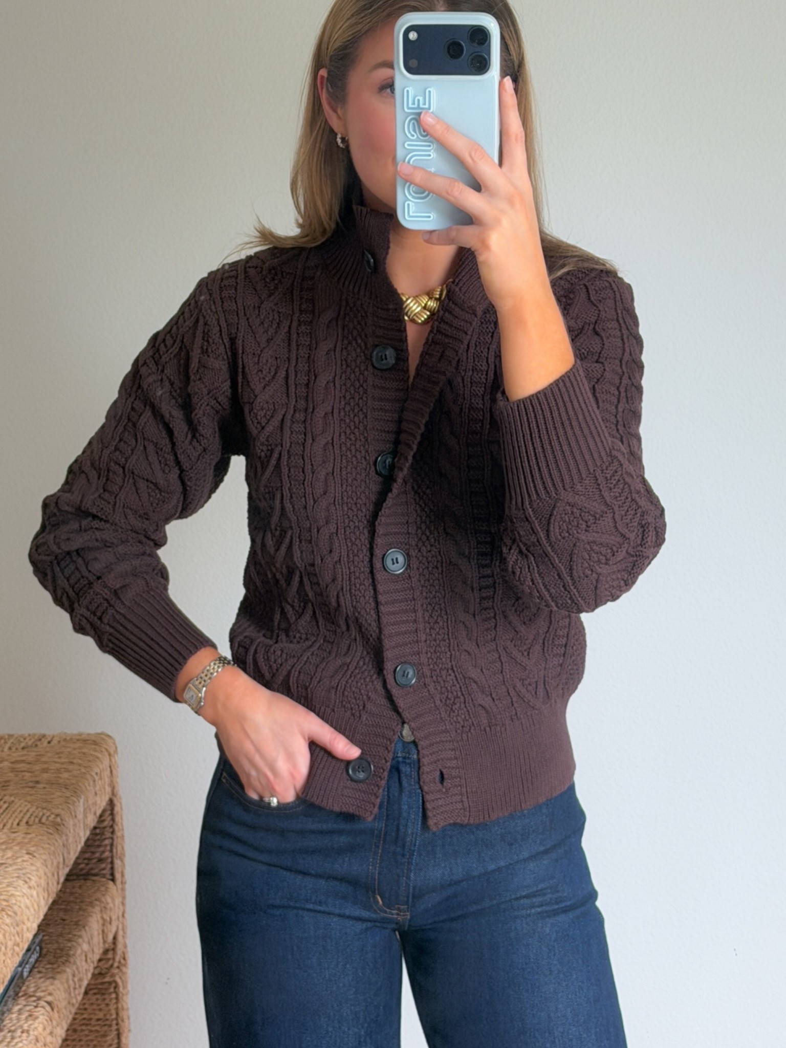 Affordable sweater find for fall! Wearing a S