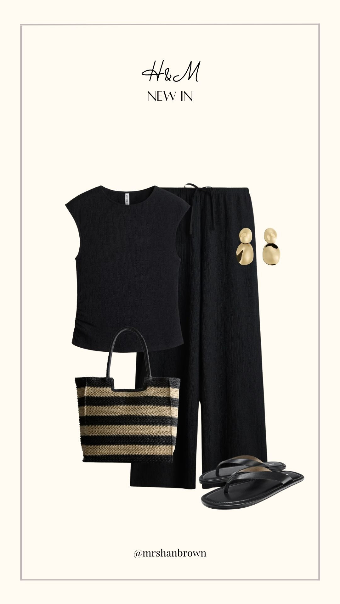 H&M New in Co-ord 🖤 

Summer Style, Summer Outfit Inspiration, Black Co-ord, Easy Summer Outfit, Spring Outfit, Spring Style  

 #LTKuk #LTKspring #LTKeurope