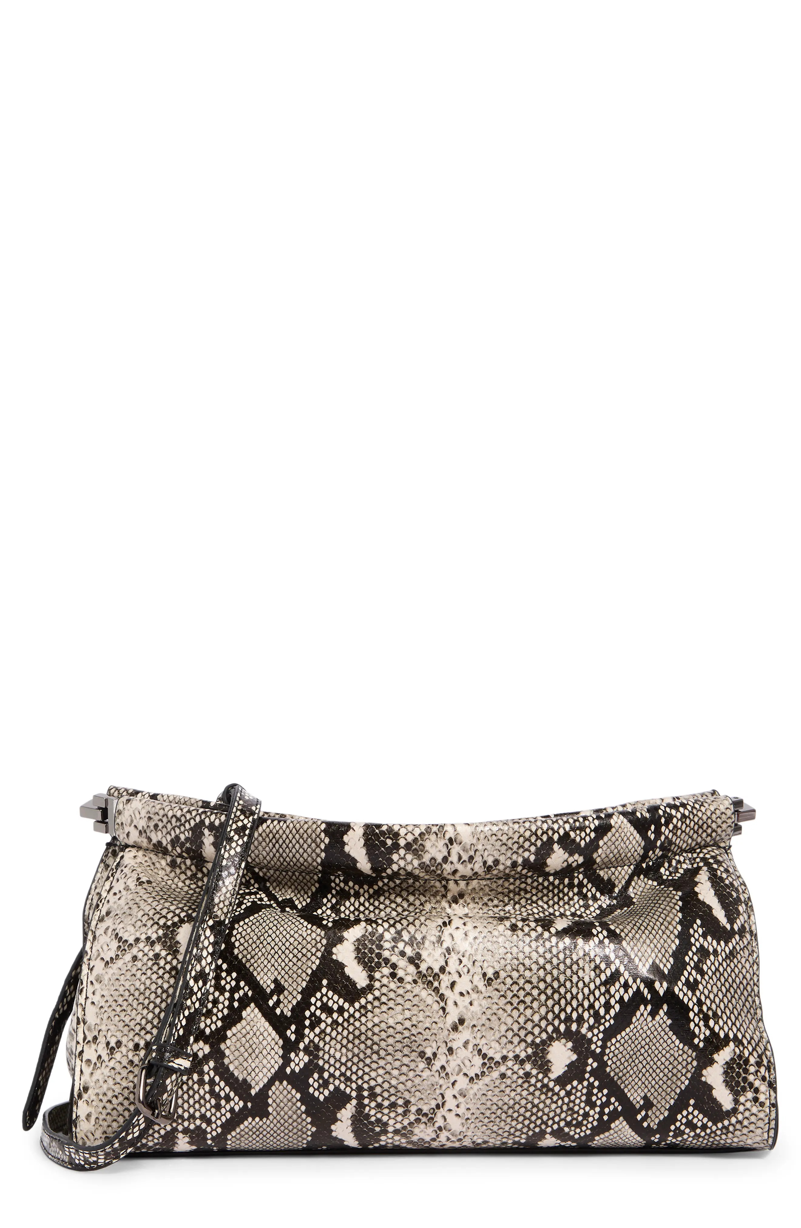 BCBG Snake Embossed Faux Leather Shoulder Bag (Women) | Nordstromrack | Nordstrom Rack