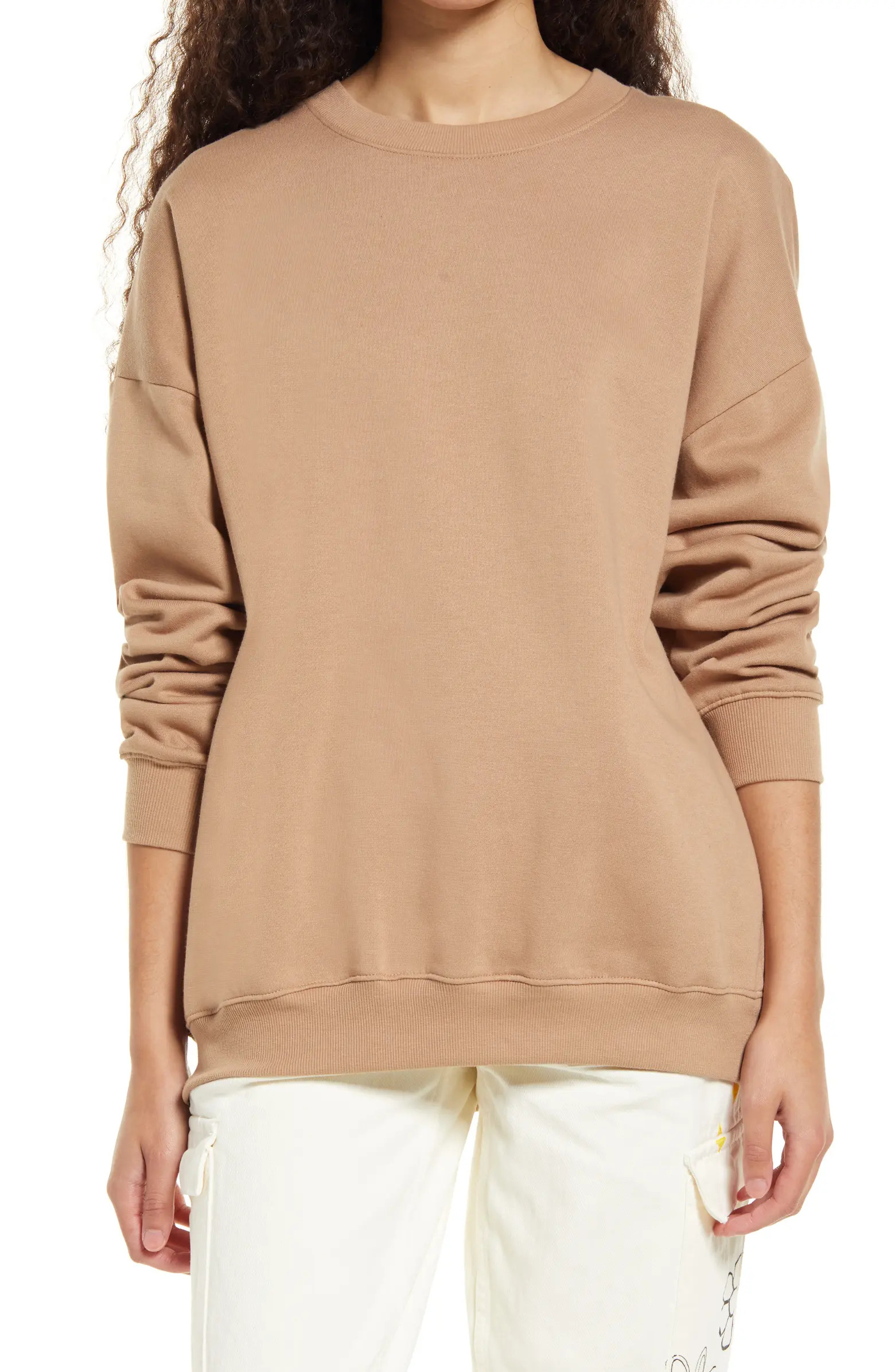 Oversized Crew Sweatshirt | Nordstrom