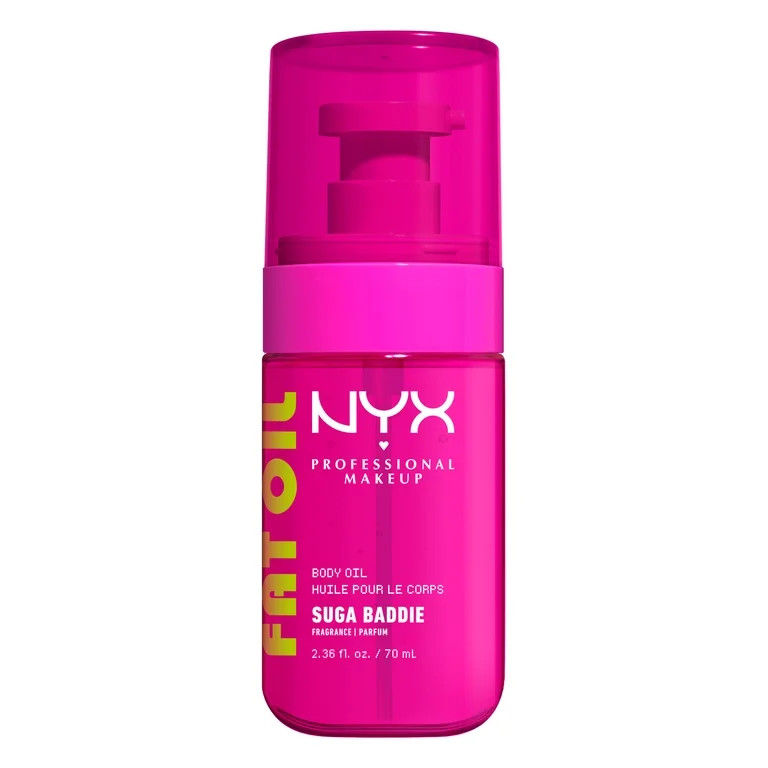 NYX Professional Makeup Fat Oil Fat Oil Body Oil, Suga Baddie, 2.36 fl oz | Walmart (US)