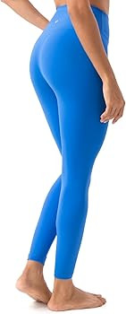YUNOGA HugMotion Women's No Front Seam Leggings 25" Inseam - High Waisted Tummy Control Seamless ... | Amazon (US)