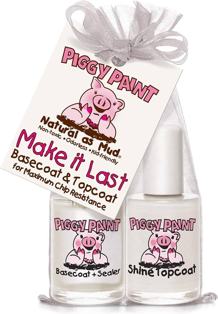 Piggy Paint | Girls Nail Polish | Cruelty-free, Vegan, & Low Odor for Kids | Make It Last (Baseco... | Amazon (US)