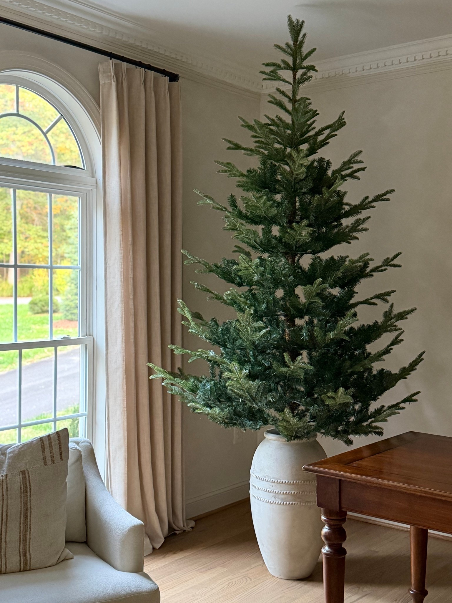 Wayfair way day deals! This tree is beautiful and we’ve had it for years! 
Using my tree stake trick again! 

#LTKHoliday #LTKSaleAlert #LTKHome