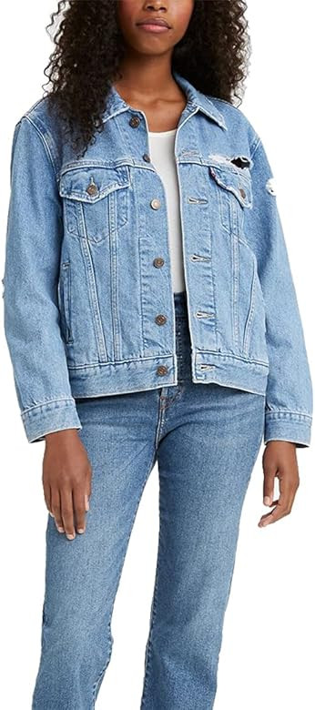 Levi's Women's Ex-Boyfriend Trucker Jacket | Amazon (US)
