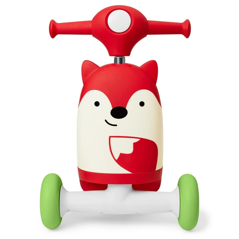 Skip Hop Toddler Toy 3-in-1 Baby Activity Push Walker & Ride On Scooter Toy, Fox - Walmart.com | Walmart (US)