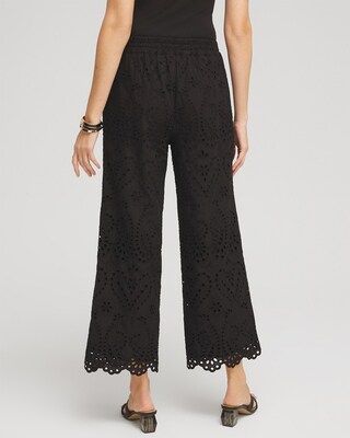 Eyelet Lace Cropped Pants | Chico's