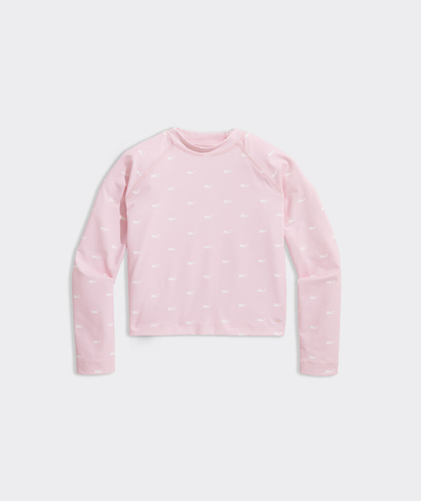 Girls' Raglan Rashguard | vineyard vines