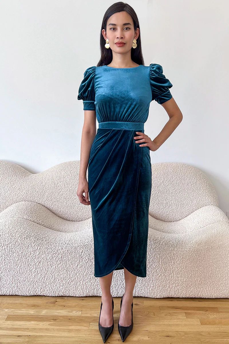 TAMRA VELVET DRESS | Yumi Kim