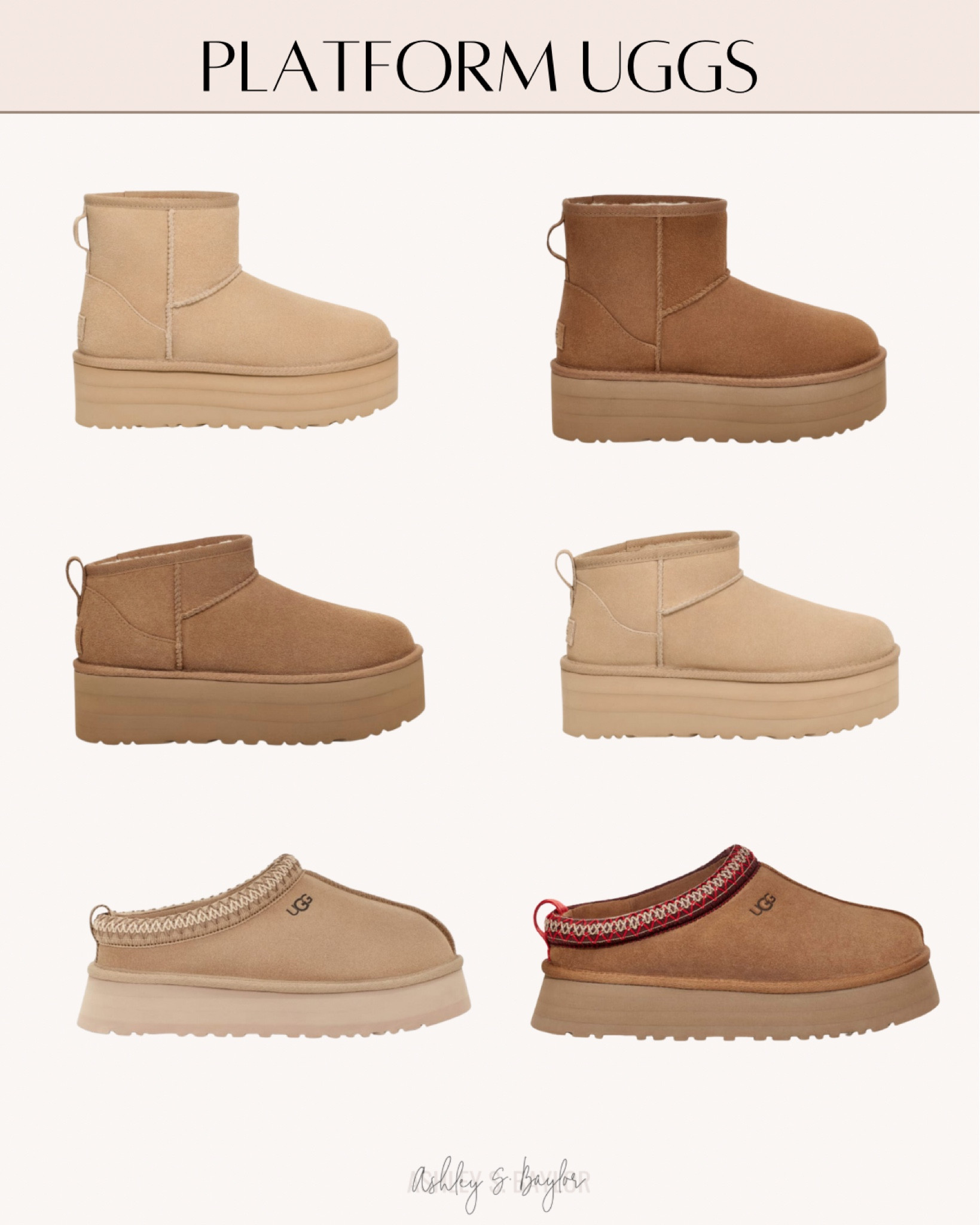 Currently trending for fall: platform Uggs! #ugg #platformugg

#LTKshoecrush #LTKstyletip