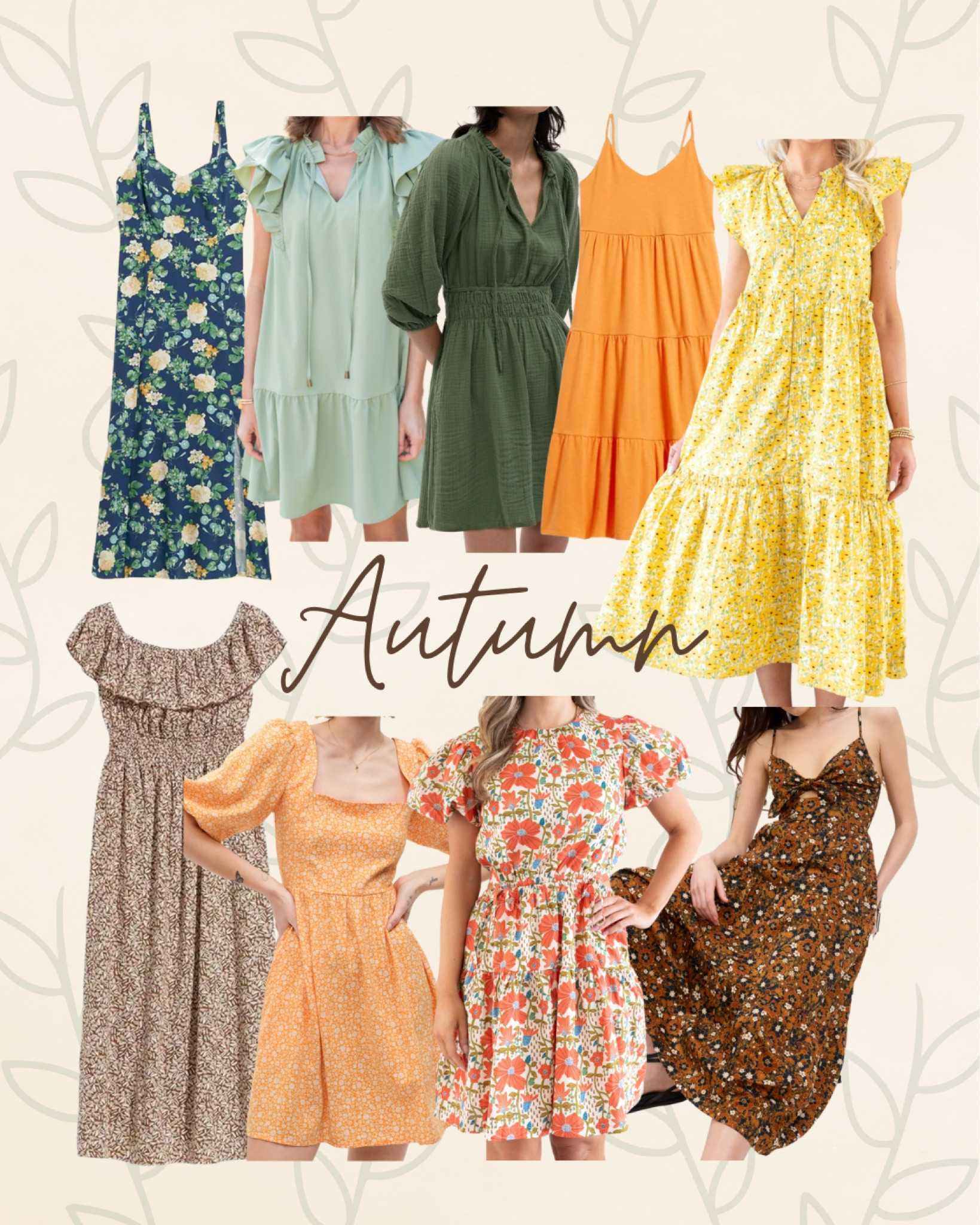 Tis' the season for allllll the showers and fun spring parties of all kinds! Luckily there are so many cute dresses to choose from! Here's a round up of some of my favorites for House of Colour Autumns (P.S. most are on major sale!)

#hoc #hocautumn #weddingshower #bridalshower #babyshower 

#LTKfit #LTKsalealert #LTKwedding