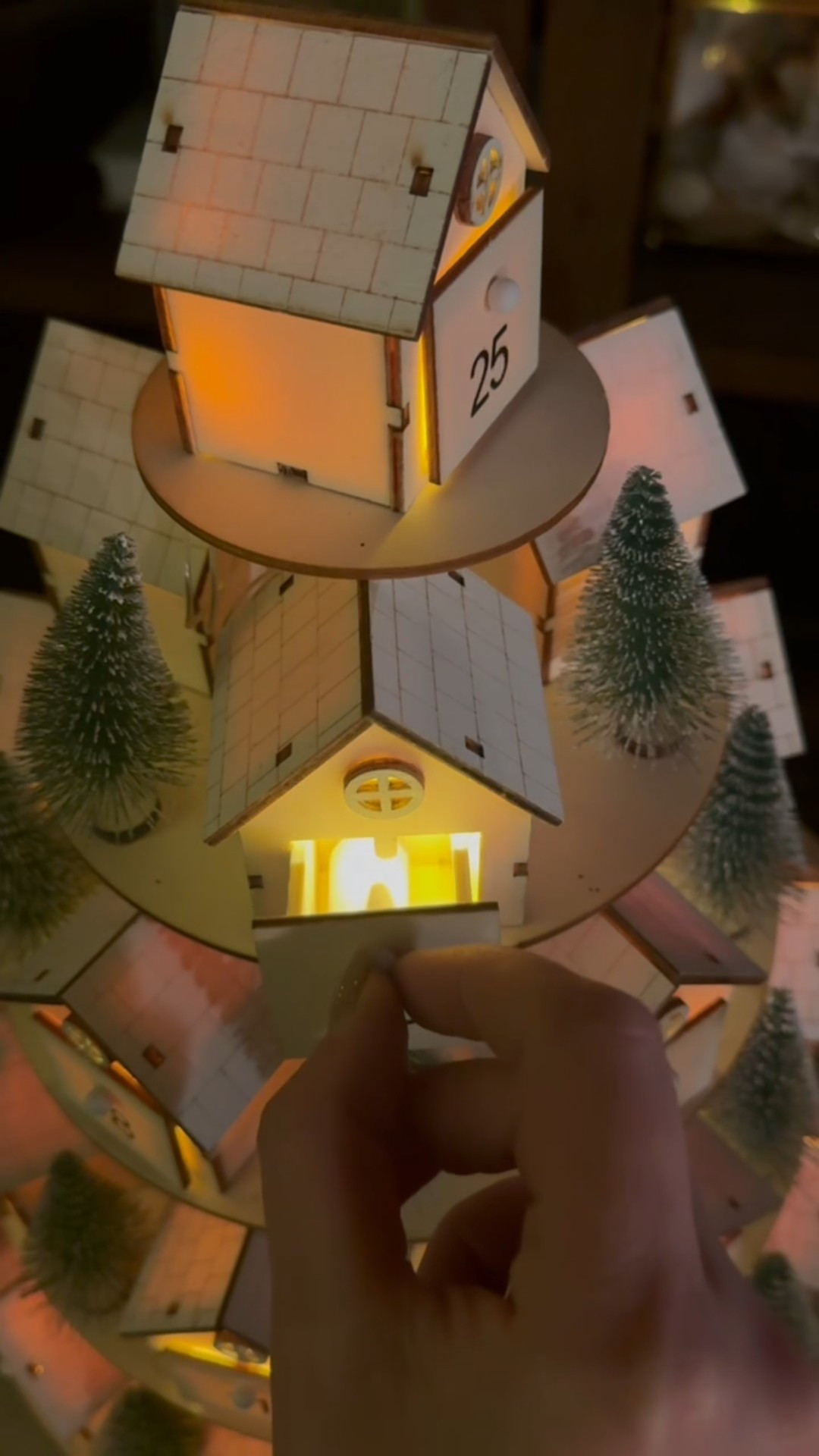 Nothing says “Christmas is coming” quite like this glowing wooden Advent village 🕯️✨
The little numbered houses, snowy rooftops, tiny trees, and built-in lights make it feel extra magical. It’s the perfect statement piece to bring holiday charm to any corner of the home.
#eanesinteriors #christmasdecor #adventcalendar #holidayhome #winterwonderland #christmascountdown


#LTKHoliday #LTKHome #LTKSeasonal