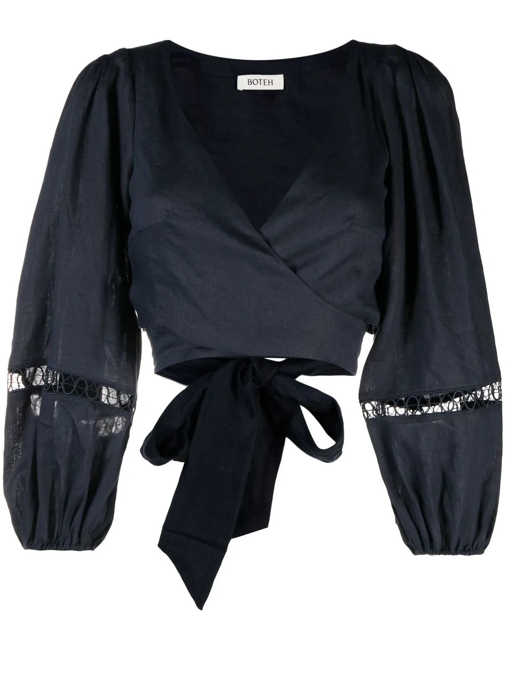 Gewickeltes Cropped-Top | Farfetch Global