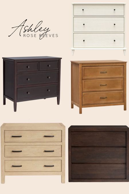 Gorgeous 3 drawer dressers make the best nightstands! 

#LTKfamily #LTKFind #LTKhome