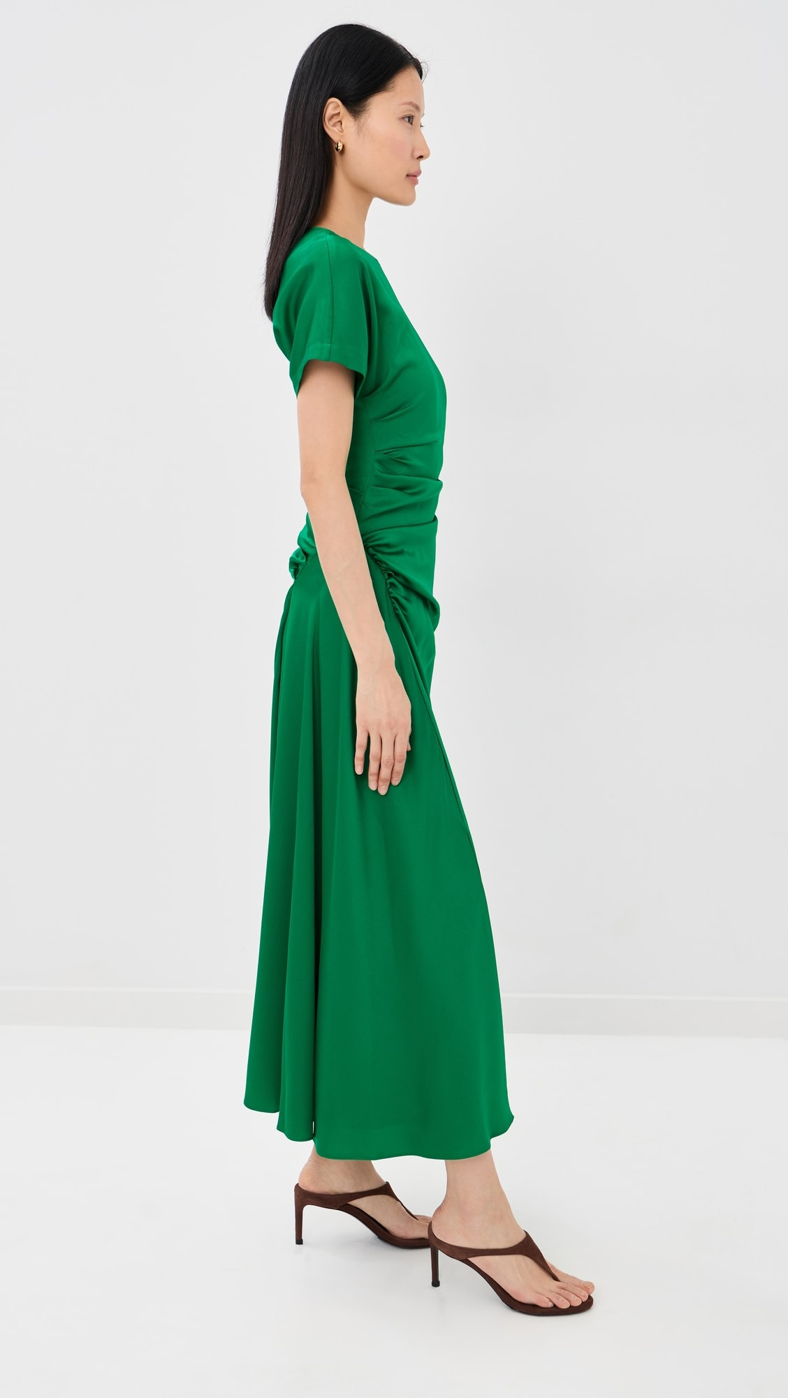 Marabella Draped Midi Dress | Shopbop