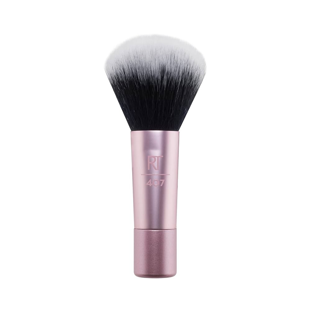 Real Techniques Mini Multitask Makeup Brush, For Blush, Bronzer & Powder, Face Brush with Custom-... | Amazon (US)