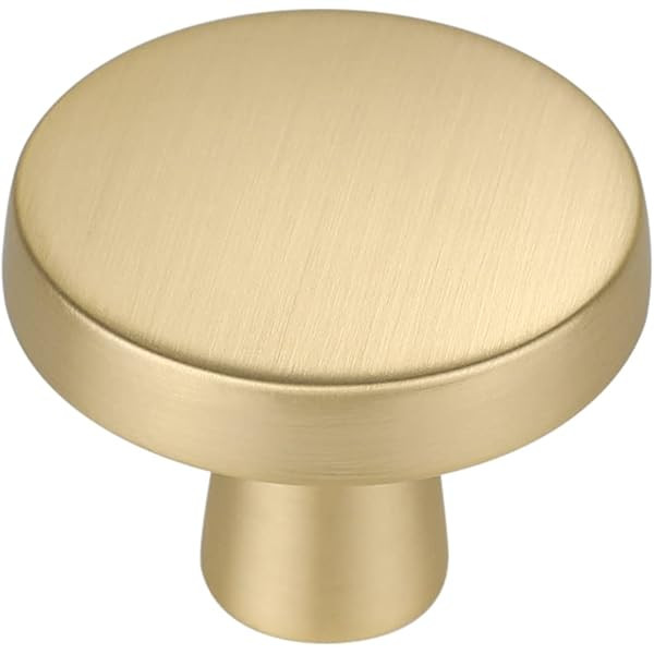 OYX 6Pack Brushed Gold Cabinet Knobs Gold Cabinet Knobs,Soft Gold Knobs for Kitchen Cabinet Hardware | Amazon (US)