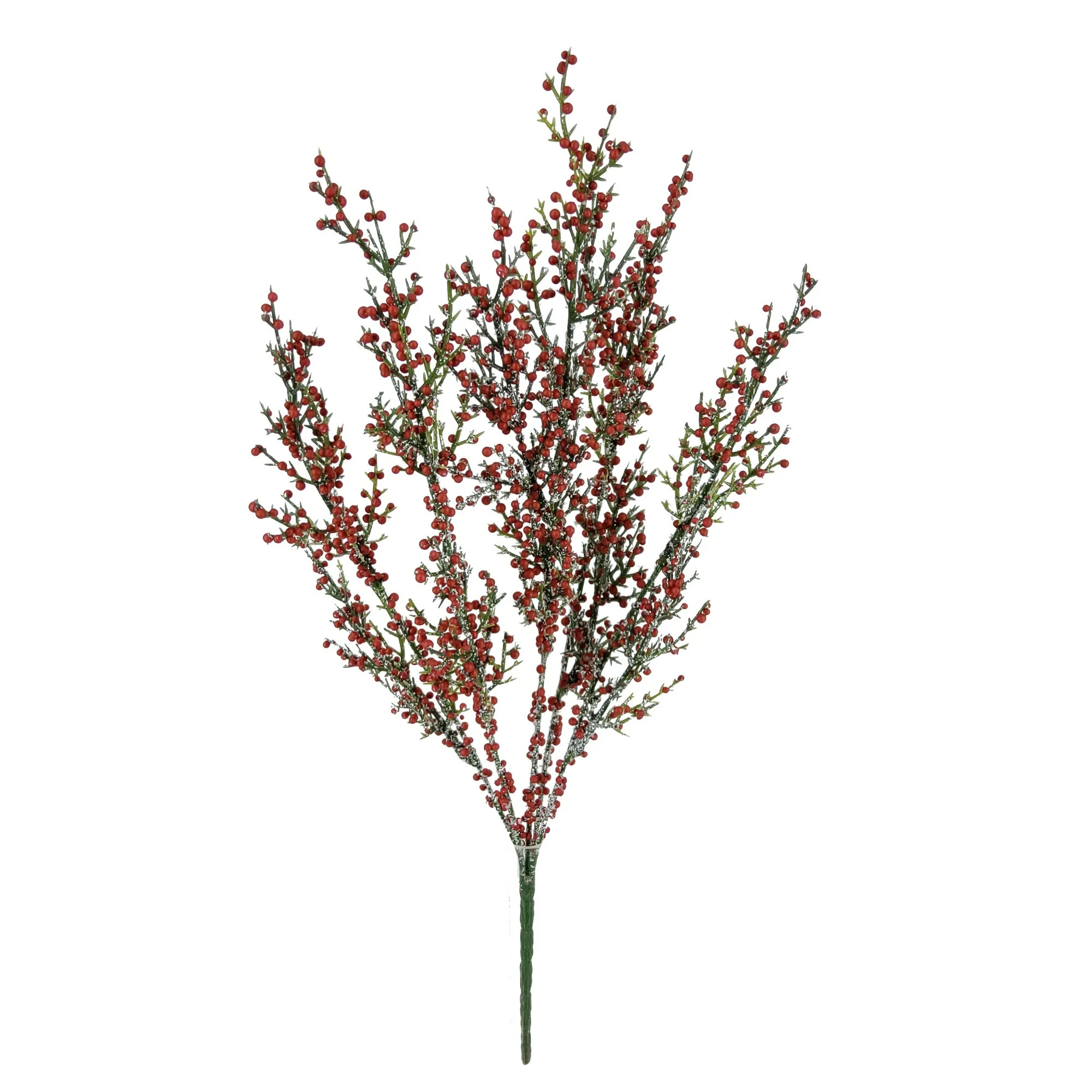 Mainstays 15" Height Indoor Artificial Green Cedar Berry Pick | Walmart (US)