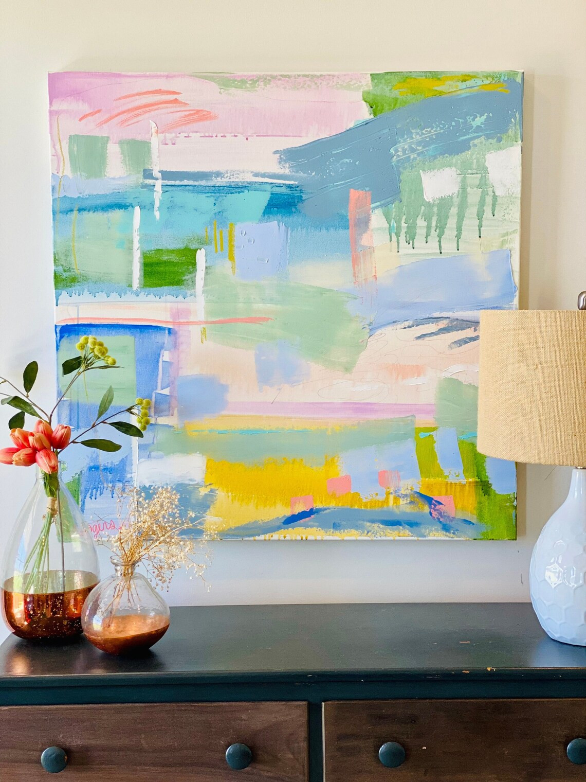 Original Acrylic Painting Acrylic Painting Abstract | Etsy | Etsy (US)