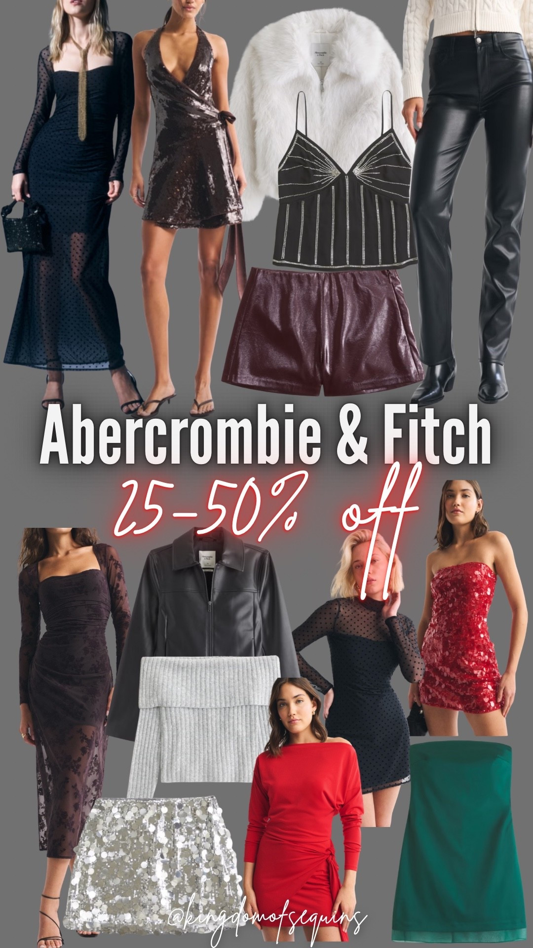 Abercrombie & Fitch Black Friday sale! 25-50% off!! 



#LTKGiftGuide #LTKHoliday #LTKCyberWeek