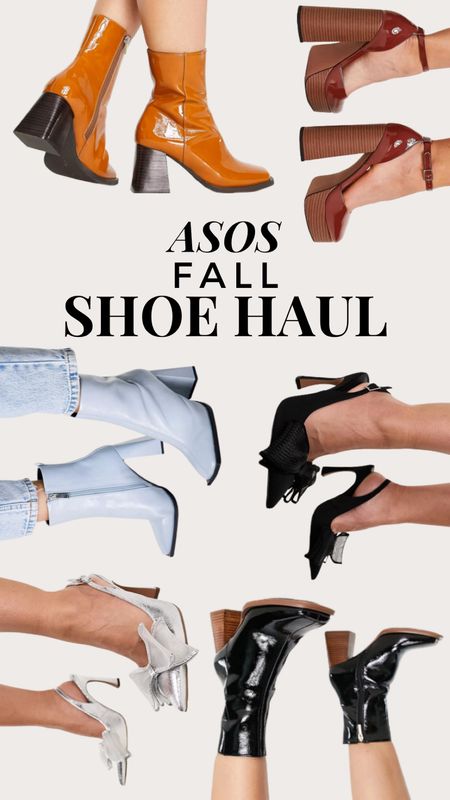 Shop my recent ASOS fall shoe haul 
