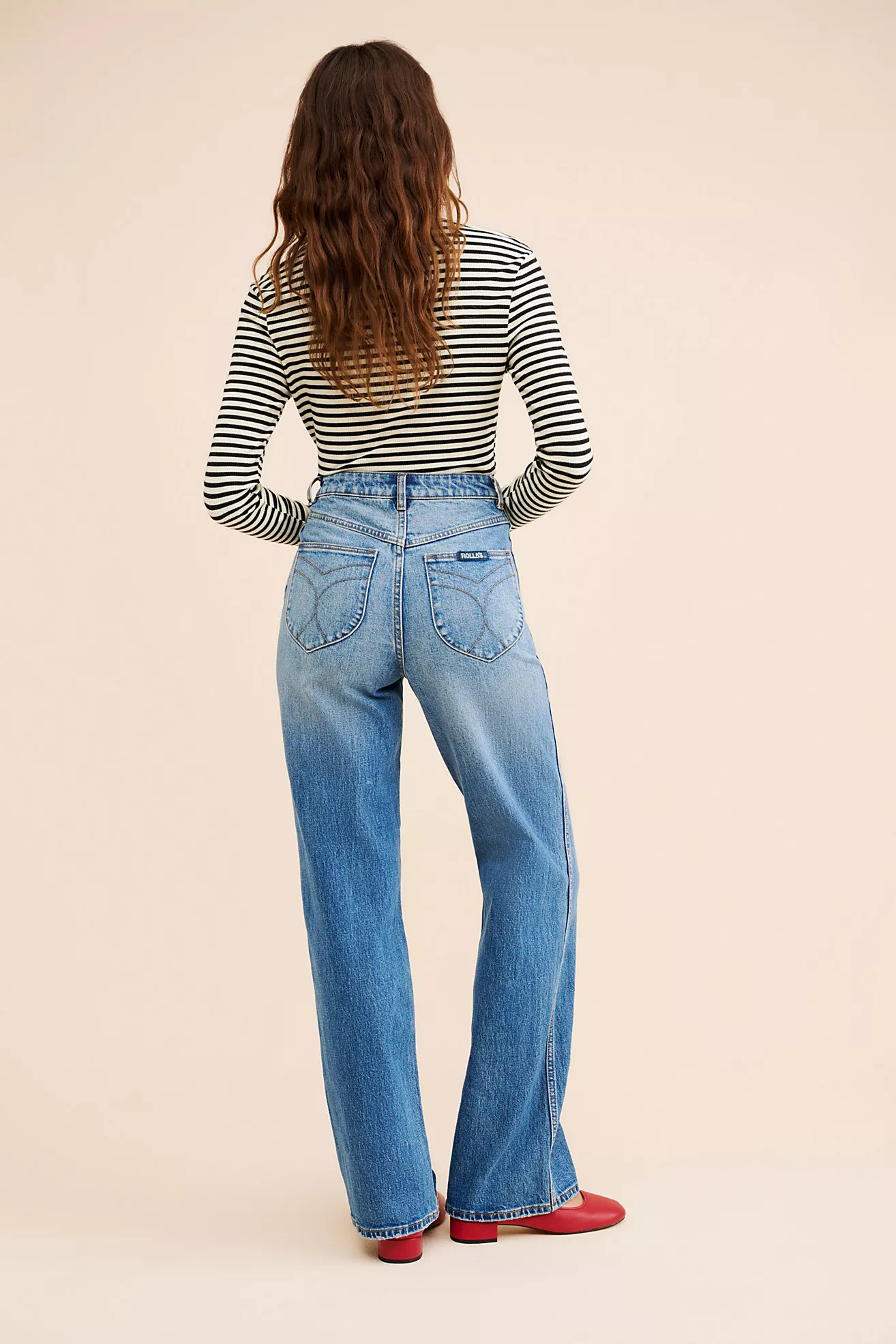 Rolla's Heidi Wide Leg High-Rise Jeans | Free People (Global - UK&FR Excluded)