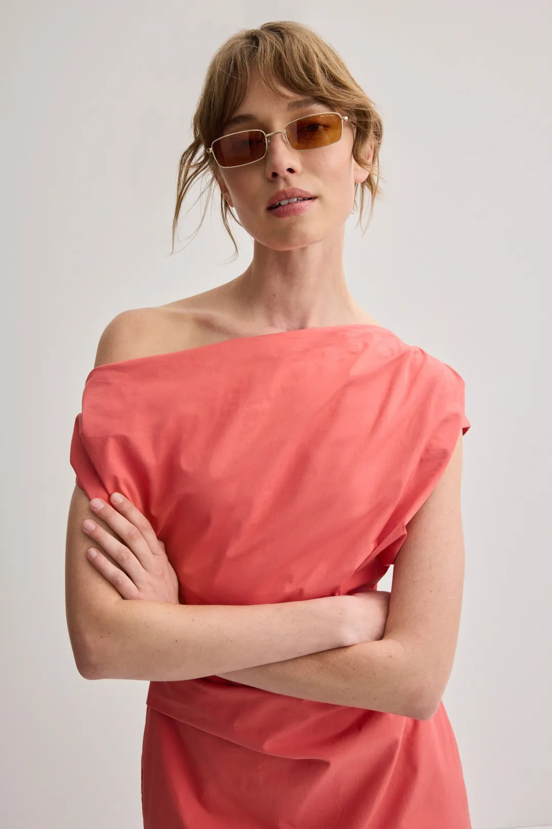 DMY Studios Olsen Brown Sunglasses | Rent the Runway