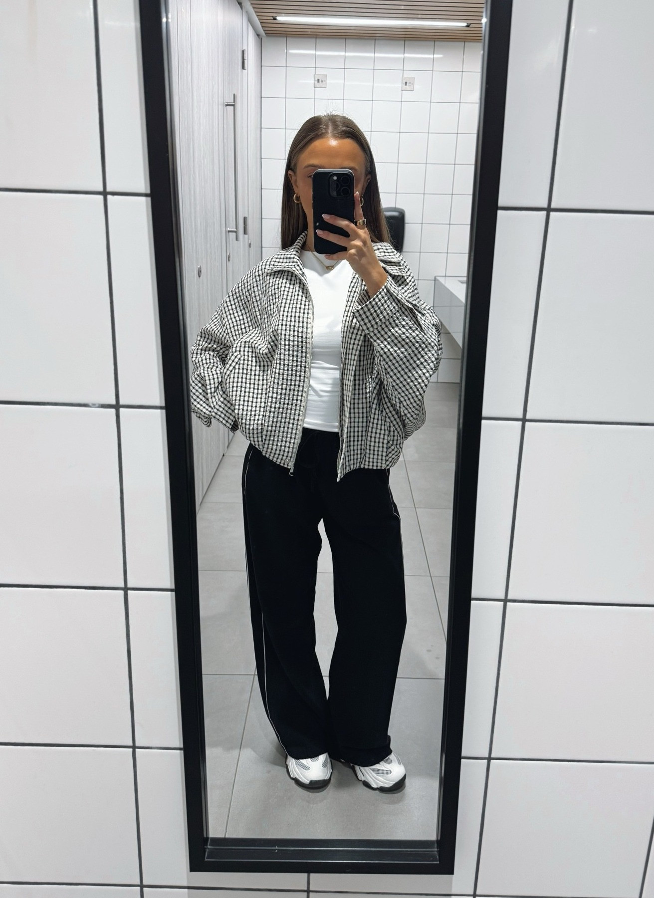 Recent work outfits!!

Outfit inspo ideas casual workwear wide leg trousers summer check zara bomber jacket neutral black wide leg  

 #LTKuk #LTKsummer #LTKworkwear