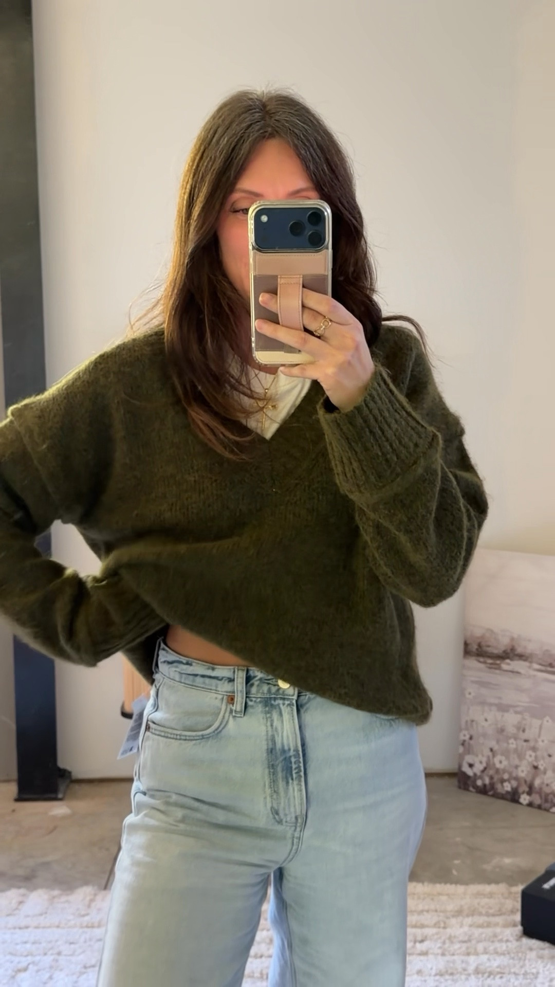 It’s so soft!! I’m wearing the small

#LTKSaleAlert #LTKOver40 #LTKSeasonal