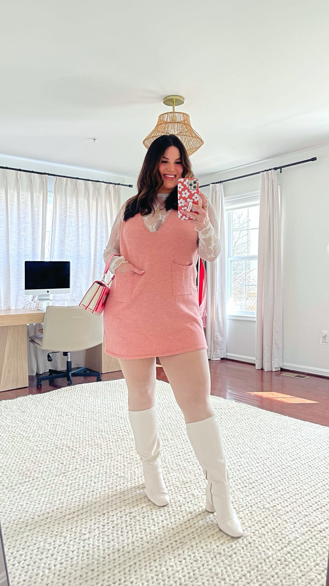 Midsize Valentine’s Day Outfit 
Lace top- size XL
Sweater vest dress- size XL *wish I had sized up to the XXL for more length 


Amazon fashion, amazon finds, Valentine’s Day, vday, Valentine’s Day outfit, last minute Valentine’s Day outfit, Amazon Valentine’s Day 





#LTKMidsize #LTKFindsUnder100 #LTKSeasonal