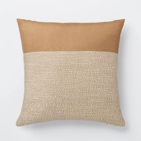 Color Block Throw Pillow - Threshold™ designed with Studio McGee | Target